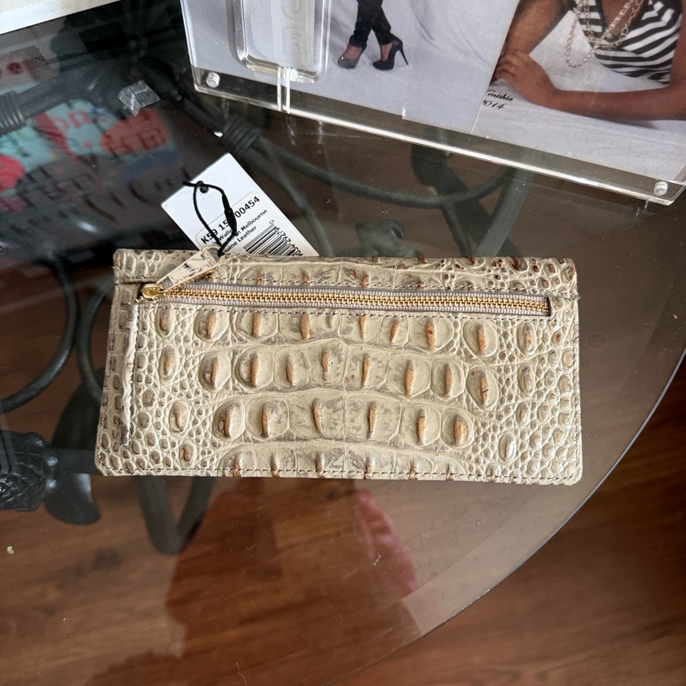 Brahmin Silver Burch Wallet - Picture 2 of 5